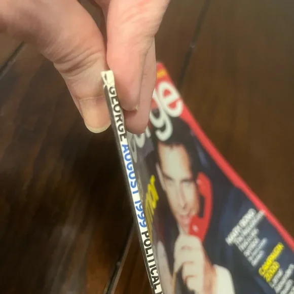 George Magazine August 1999 Vol.IV No.8 Issue Political Humor Ben Stiller Cover - Picture 3 of 10